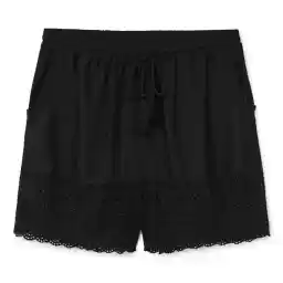 شلوارک ویسکوز ساده زنانه - مانگو