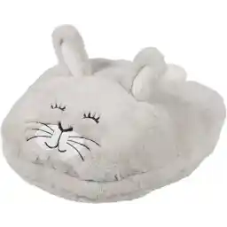 Apollo - Grote voetenwarmer slof - Konijn - one size 30 x 27 cm - Dierensloffen