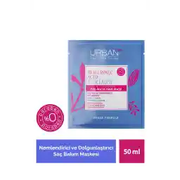 Urban Care Hyaluronik Asit&kolajen Sağlıklı Uzamaya Yardımcı Duş Öncesi Saç Bakım Maskesi-50ml
