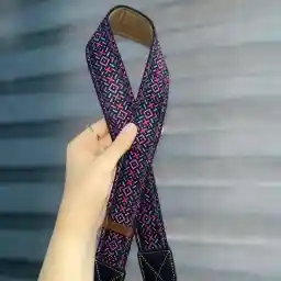 بند دوربين ترنگ طرح آزتک صورتی Torang Camera neck Strap