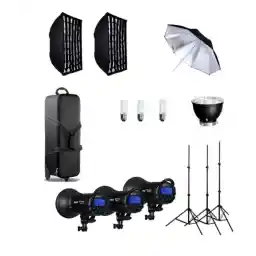 کیت فلاش استودیویی NiceFoto Kit Studio Flash TS-400