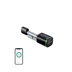 NEUTRON Akıllı Parmak Izi Ve Şifreli Kapı Kilidi Siyah - App Ile Kontrol