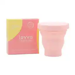 لیوان ضدعفونی کننده کاپ قاعدگی صورتی منفذ دار لیوا