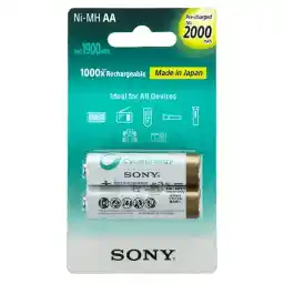 باتری قلمی شارژی سونی Sony AA 2000mah Battery