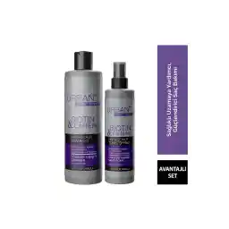 Urban Care Expert شامپو ضد ریزش بیوتین و کافئین مو تونیک-سالم، کمک به رشد وگان