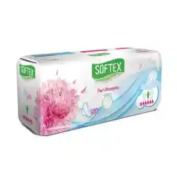 نوار بهداشتی بالدار فلاف 10 عددی بزرگ سافتکس