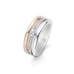 TI SENTO Ring 12094ZR - Zilveren dames ring - Maat 56
