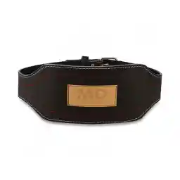 کمربند بدنسازی چرم گاومیش BLT -11 MDM | مشکی/سرمه ای