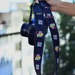 بند دوربین ترنگ طرح دوربین Torang Camera neck strap