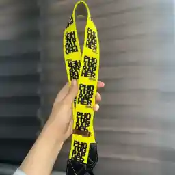 بند دوربین ترنگ دوربین زرد Torang neck strap