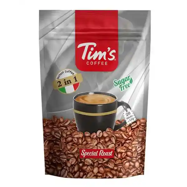 کافی میکس 1*2 تیمز Tims بسته 20 عددی
