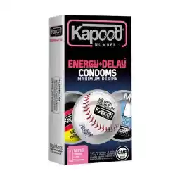 کاندوم 12 عددی Energy+Delay کاپوت