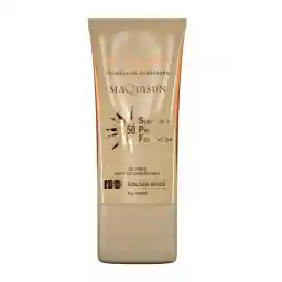 ضد آفتاب کرم‌ پودری بژ طلایی مکی‌ سان SPF50 NC20 سان سیف