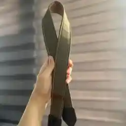 بند دوربین ترنگ مدل تک رنگ سبز Torang neck strap
