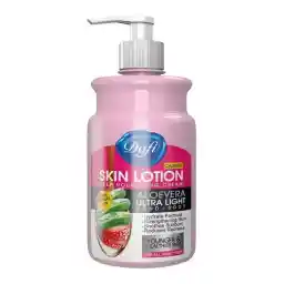 لوسیون بدن پمپی آلوئهورا مناسب انواع پوست دافی