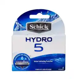 تیغ یدک خودتراش مردانه 5 تیغه Hydro 5 بسته 4 عددی شیک