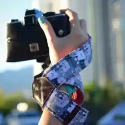 بند دوربین ترنگ طرح گربه Torang neck strap