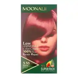 کیت رنگ مو سری رنگهای بلوند ماه گونی 5.55 مونالی اسکای