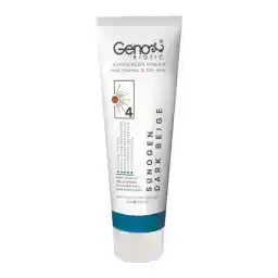 ضد آفتاب بژ تیره 4 پوست خشک و معمولی SPF50 ژنو