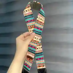 بند دوربين ترنگ طرح پترن کرم Torang Camera neck Strap