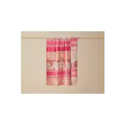 English Home Yılbaşı Joyful World Akrilik Tv Battaniye 130x170 Cm Pembe