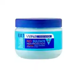ماسک مو ترمیم کننده،محافظت کننده و تقویت کننده حاوی 8 روغن بدون سولفات 500 میل ویانا