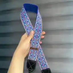 بند دوربین ترنگ طرح کاشی آبی Torang camera neck strap
