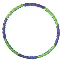 حلقه لاغری هولاهوپ بدنسازی رجال دوبل مغناطیسی RJL | بنفش/سبز