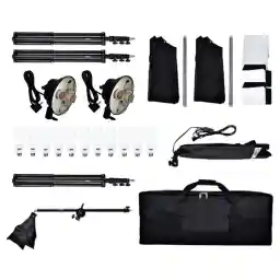 کیت نور ثابت 5 لامپ Diamond Continuous Lighting Kit 5 LAMPS + پایه فون 2x3 + هدیه