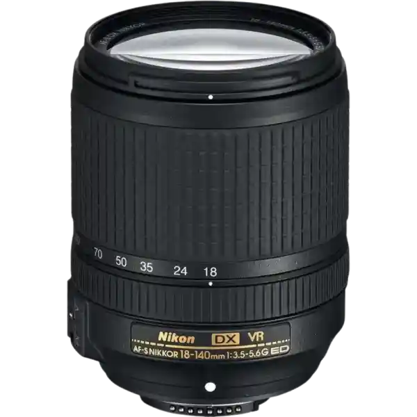 لنز نیکون دست دوم Nikon AF-S DX NIKKOR 18-140mm f/3.5-5.6G ED VR (جعبه دارد)
