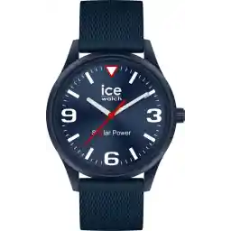 Ice Watch ICE solar power - Casual blue red 020605 Horloge - Siliconen - Blauw - Ø 40 mm