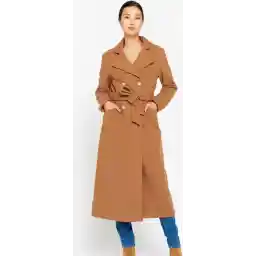 مانتو بلند لولا لیزا - شتری - سایز 40