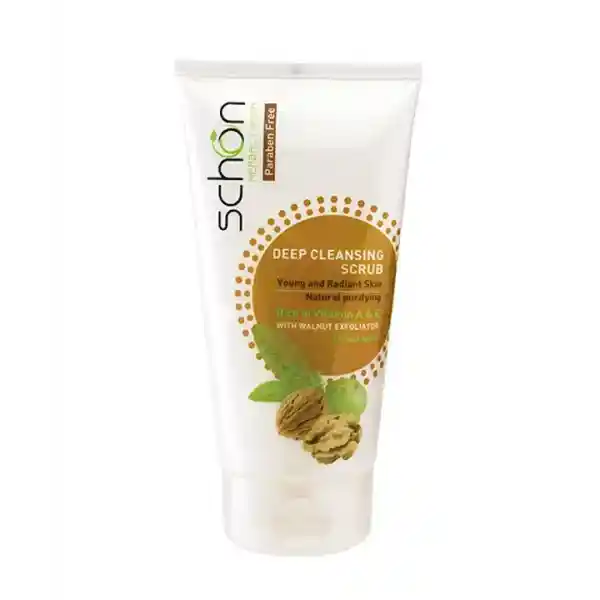 کرم اسکراب لایه بردار شون Schon با عصاره گردو حجم 150 میلی لیتر