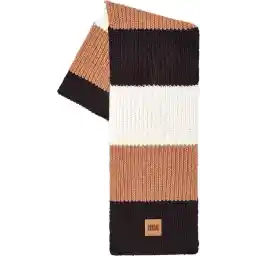 UGG W Chunky Rib Knit Scarf Dames Sjaal - Multicolour - Maat One Size