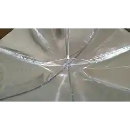 چتر 100 سانت نقره ای تک لایه نکووا