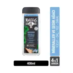 ژل دوش Le Petit Marseillais Minerals And Cedarwood 400 ml