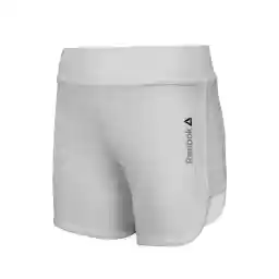 شلوارک ورزشی زنانه بدنسازی طرح ریبوک R.B.K 01 ANG | فسفری