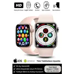 ساعت هوشمند Noriyen Watch 7 سنسور ورزشی و سلامتی نسل جدید T700s با تماس بلوتوث سازگار با iOS