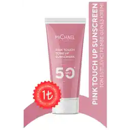 مایکل لورن اکولایزر رنگ پوست صورتی تاچ SPF 50+ ضد آفتاب صورت صورتی PA++++ 50 میلی لیتر