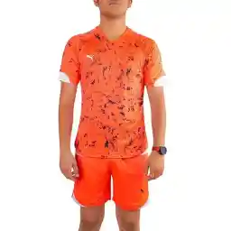 ست پیراهن شورت فوتسال طرح پوما NZD | گلبهی