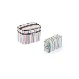 کیسه آرایش 2 تکه RELIANCE نوع مسافرتی جعبه لوازم آرایش آرایشی