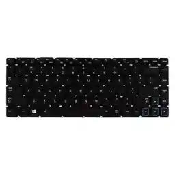کیبرد لپ تاپ سامسونگ NP300-E4A مشکی-اینترکوچک بدون فریم Keyboard Laptop Samsung NP300-E4A