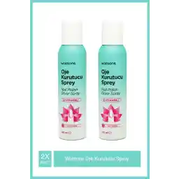 Watsons Oje Kurutucu Sprey 150 ml X2 Adet