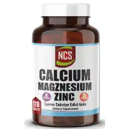 Ncs کلسیم منیزیم تاورات روی 120 قرص ویتامین D K