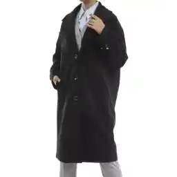 پالتو بلند زنانه عصر جدید مدل 3084