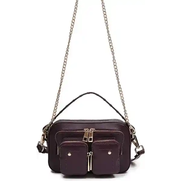 Nunoo Helena Florence Dames Crossbodytas - Bordeaux