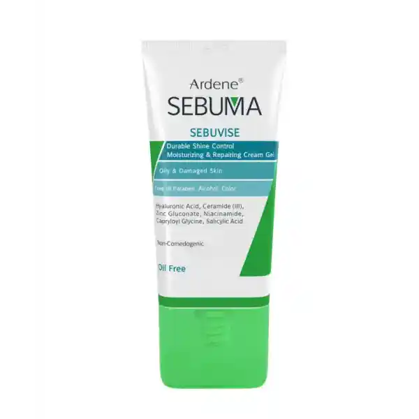 کرم ژل مرطوب کننده و بازسازی کننده مناسب پوست های چرب و آسیب دیده آردن سبوما Ardene Sebuma حجم 40 میلی لیتر