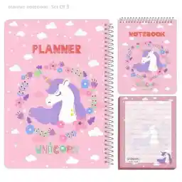 دفتر برنامه ریزی یونیکورن – پک 3 عددی