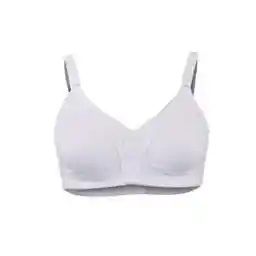 سوتین سفید بدون درز پنبه ای زنانه Liza Zümra