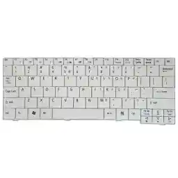 کیبرد لپ تاپ ایسر Aspire One ZG5 سفید Keyboard Laptop Acer Aspire One ZG5 white